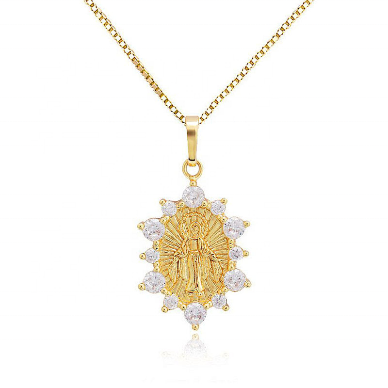 Virgin Mary Necklace