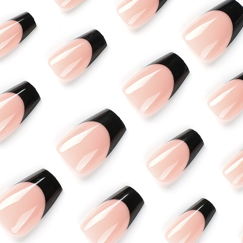 BLACK FRENCH TIP