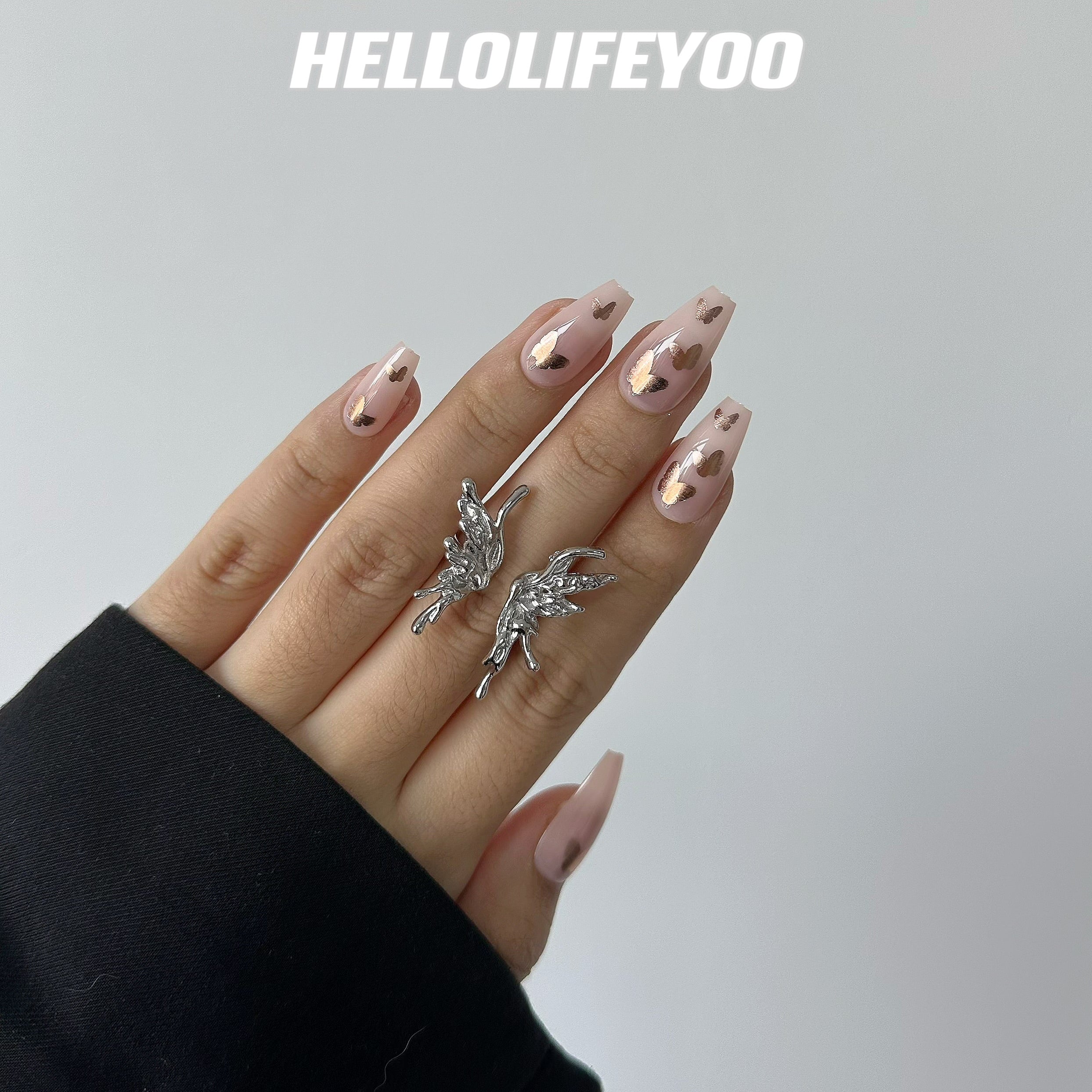 GOLDEN BUTTERFLY - 28 PCS