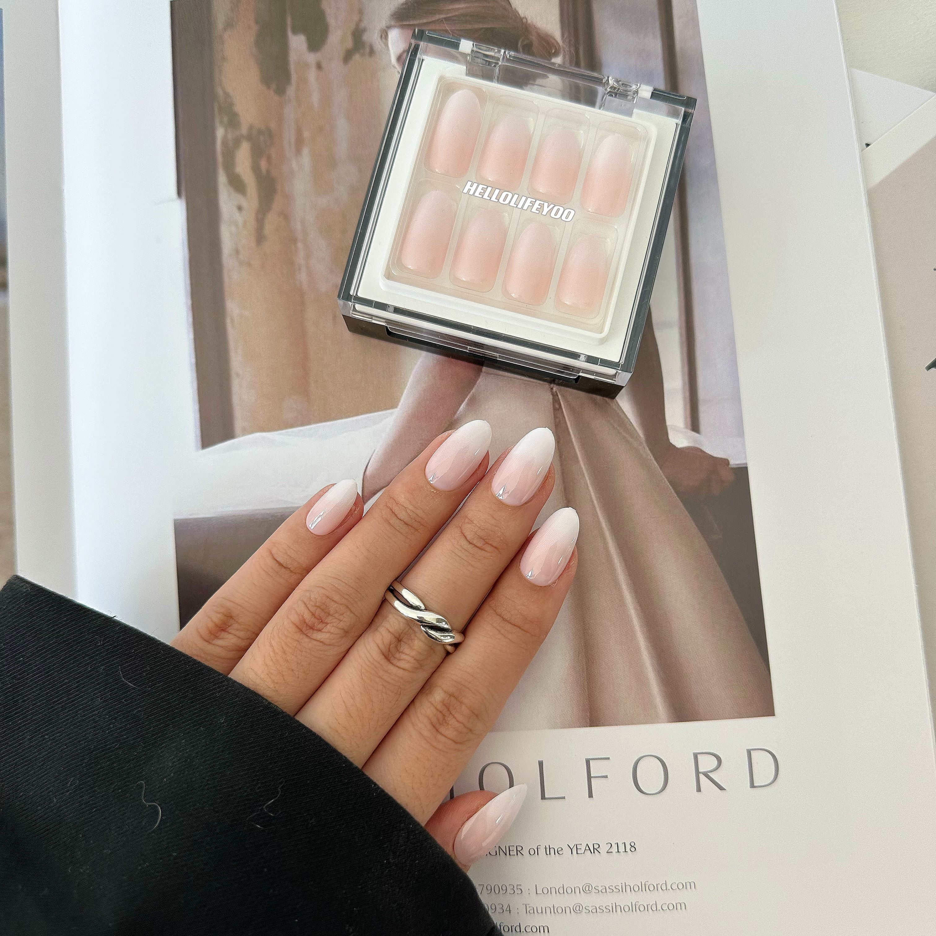 PINK OMBRÉ - 28 PCS