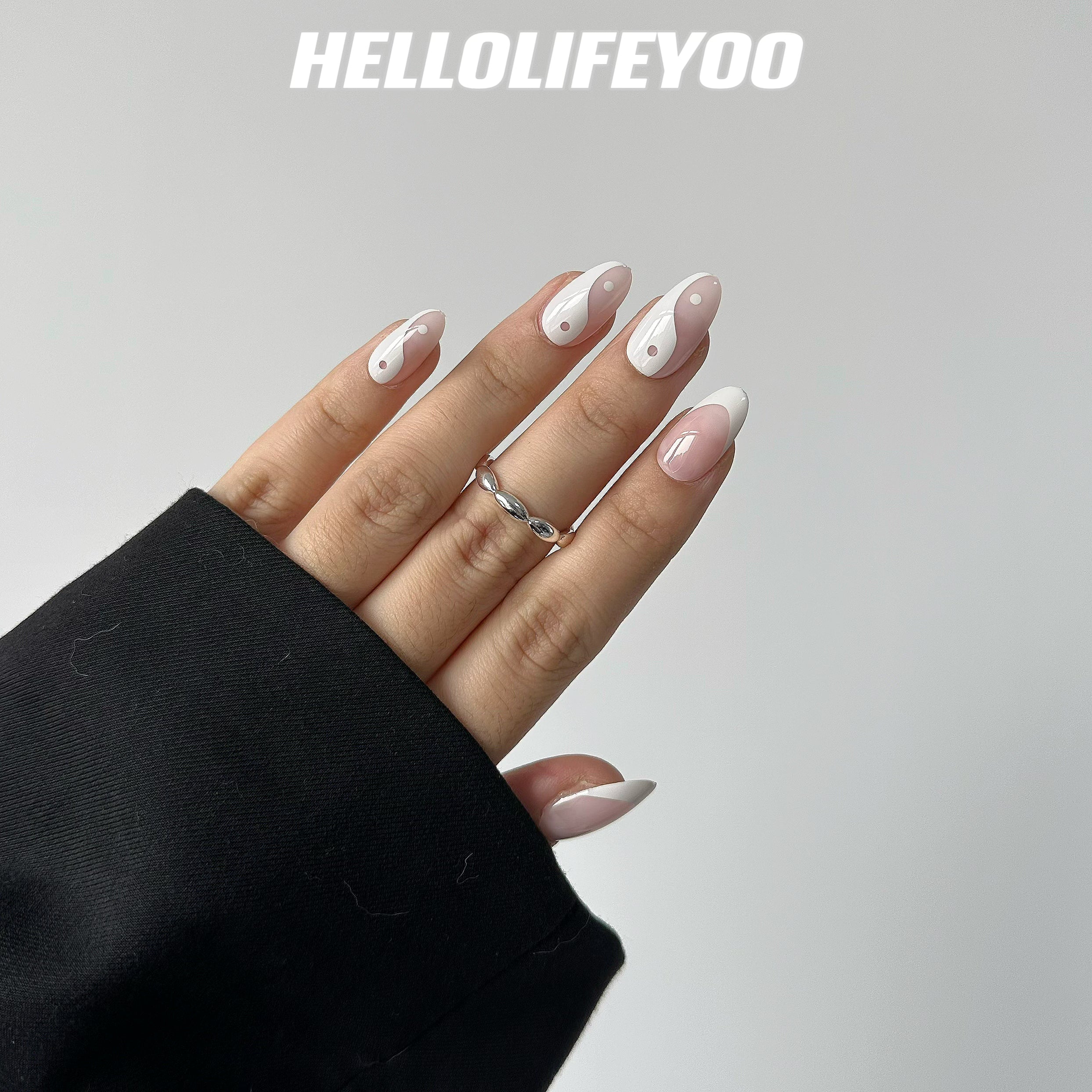 PINK YINGYANG - 28 PCS