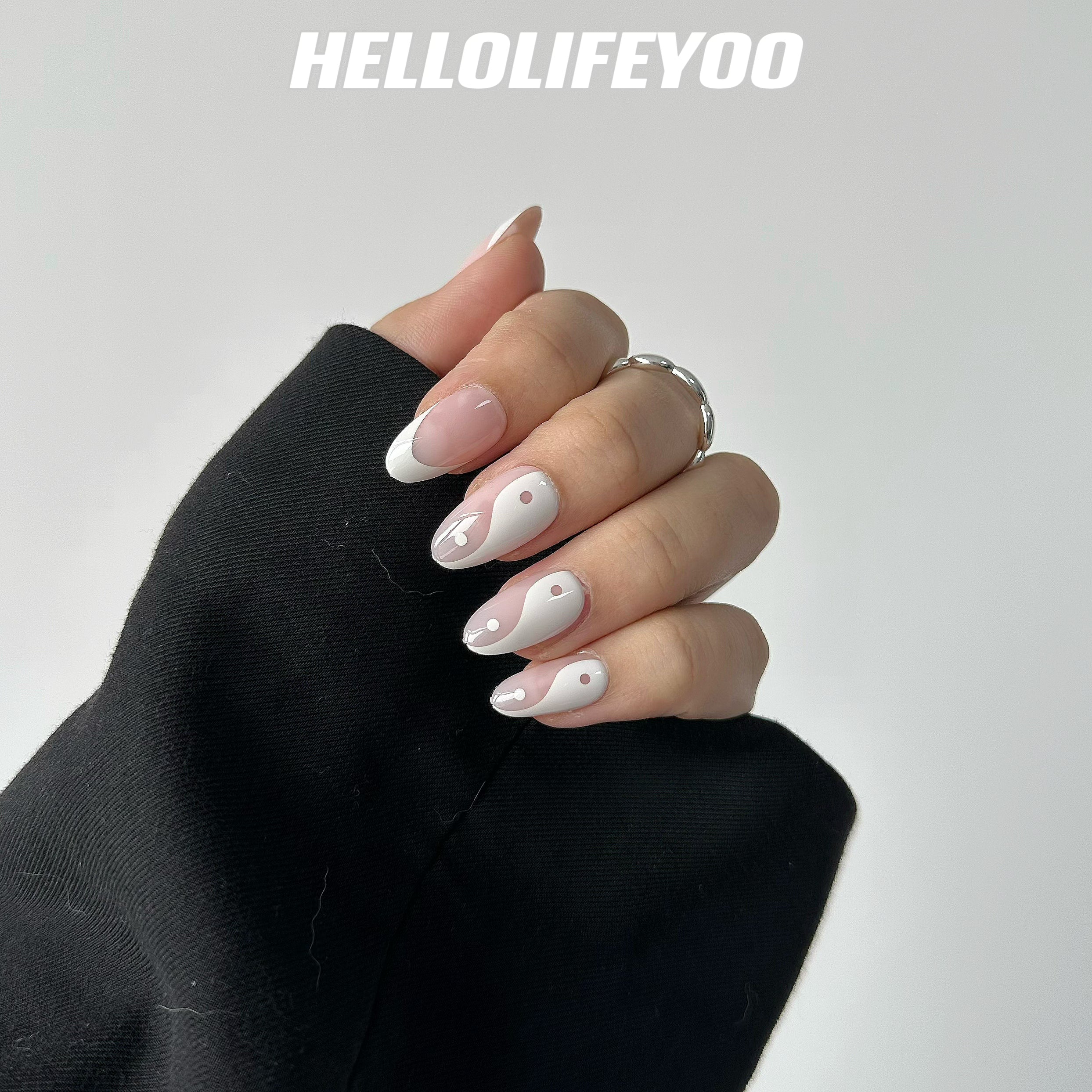 PINK YINGYANG - 28 PCS