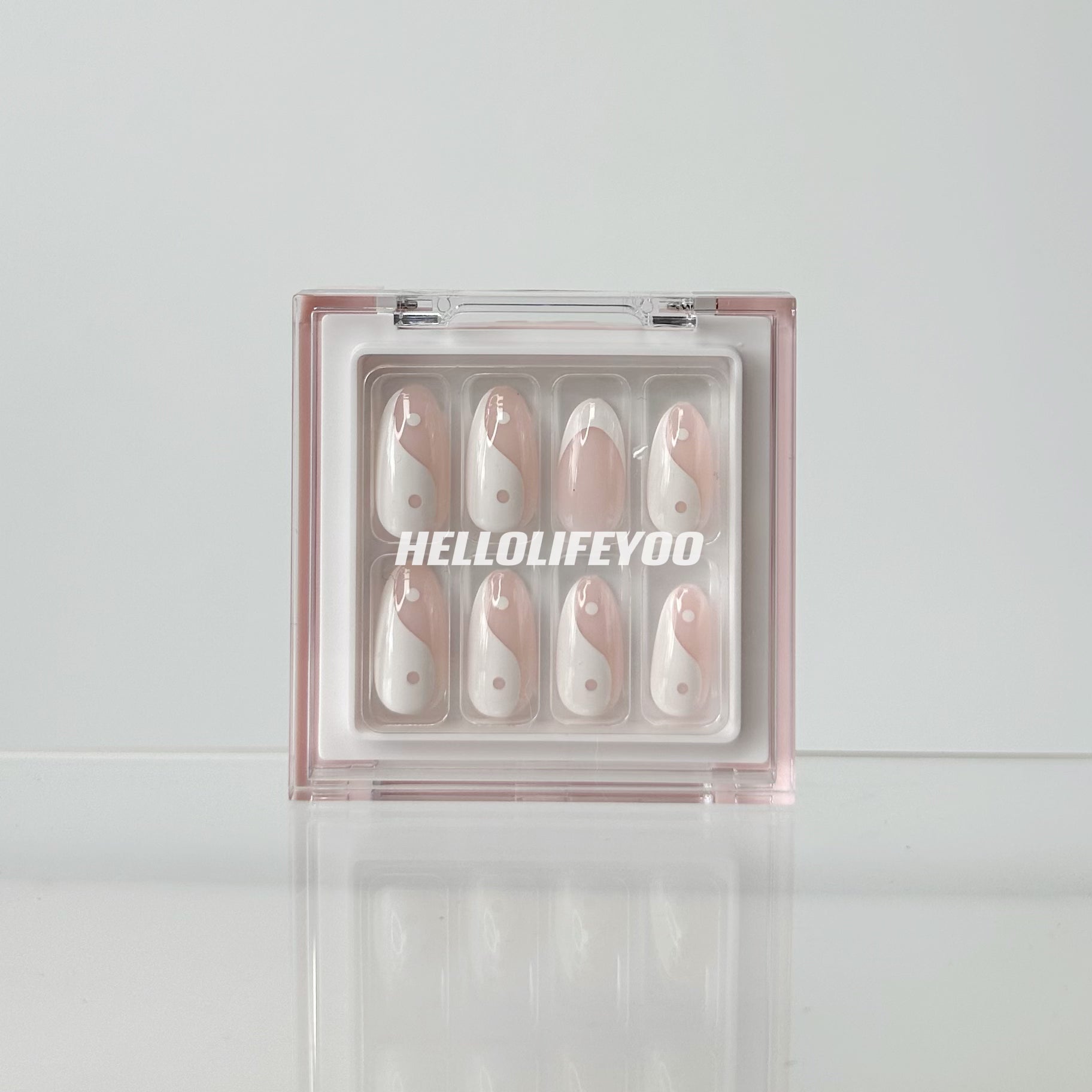 PINK YINGYANG - 28 PCS