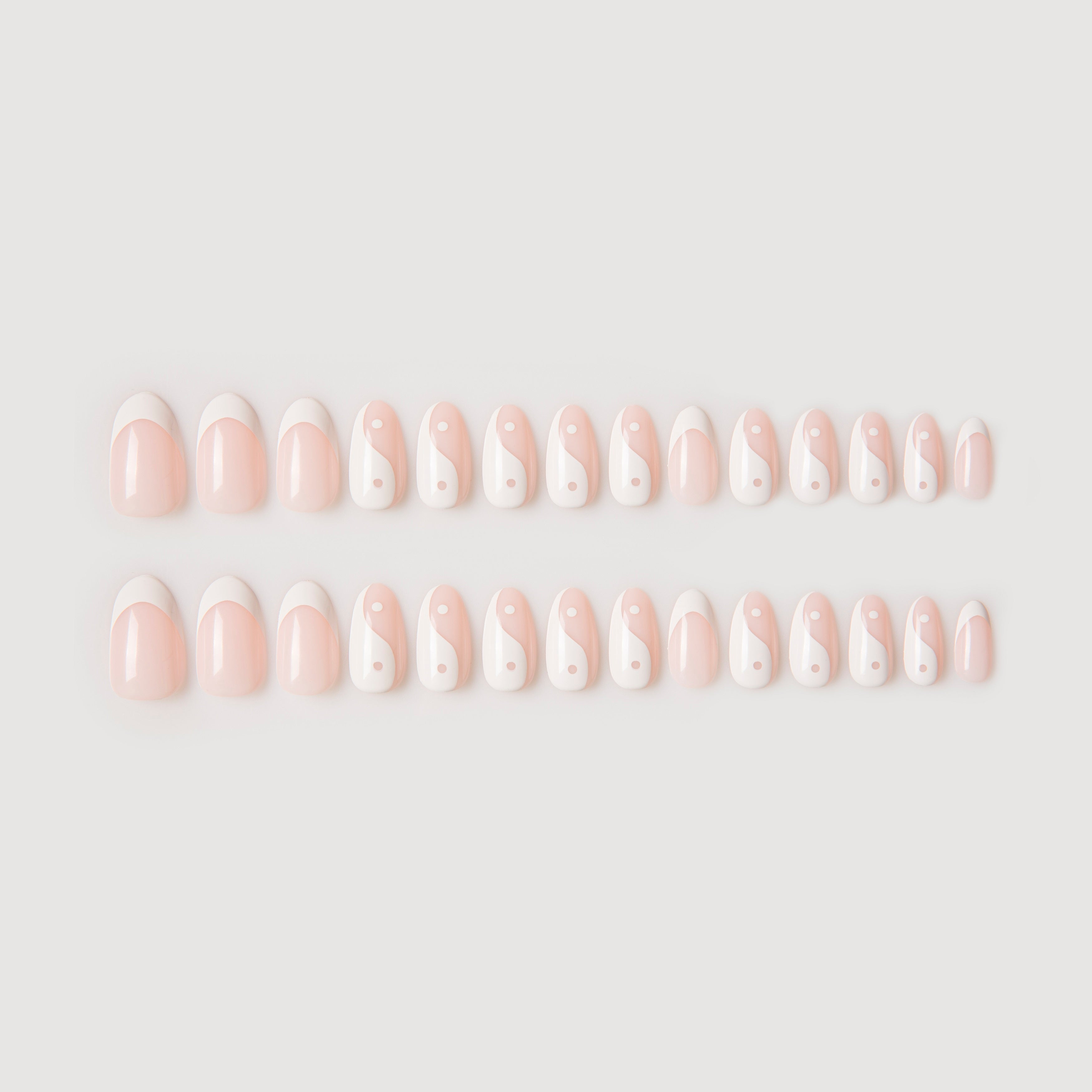 PINK YINGYANG - 28 PCS