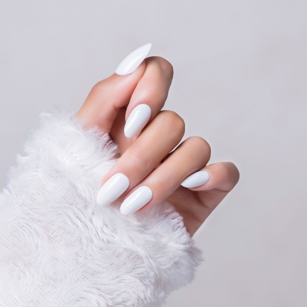 WHITE CRYSTAL - 28 PCS