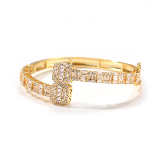 Baguette Cuff Bracelet