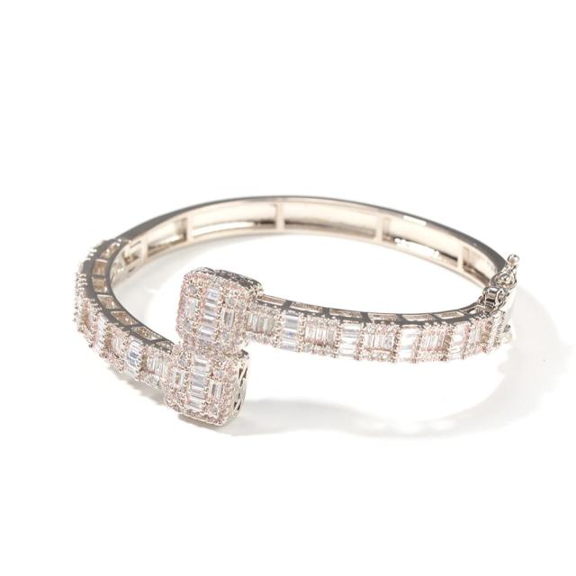 Baguette Cuff Bracelet
