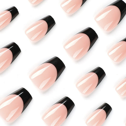 BLACK FRENCH TIP