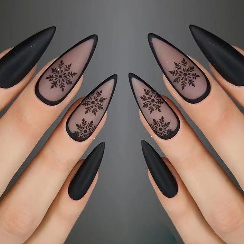 BLACK SNOWFLAKE