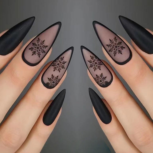BLACK SNOWFLAKE