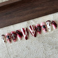 [HALLOWEEN]BLOOD AND TEARS-TEN PIECES OF HANDCRAFTED PRESS ON NAIL