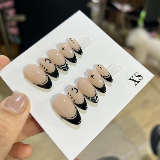 [HALLOWEEN]SERENADE-TEN PIECES OF HANDCRAFTED PRESS ON NAIL