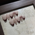 CHRISTMAS-TEN PIECES OF HANDCRAFTED PRESS ON NAIL