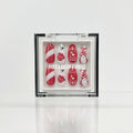 RED SANTA CHRISTMAS - 28 PCS