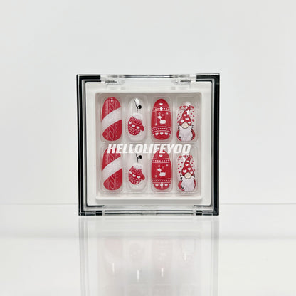 RED SANTA CHRISTMAS - 28 PCS