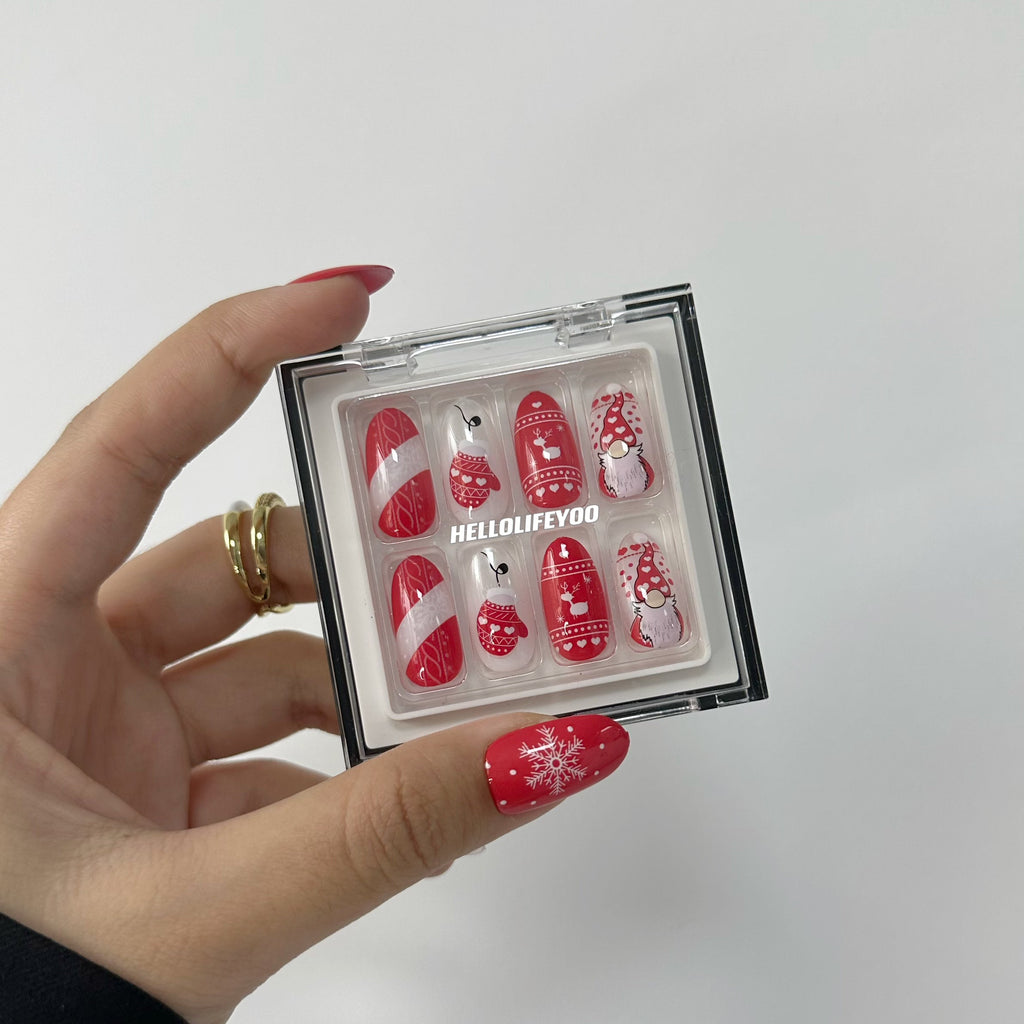 RED SANTA CHRISTMAS - 28 PCS