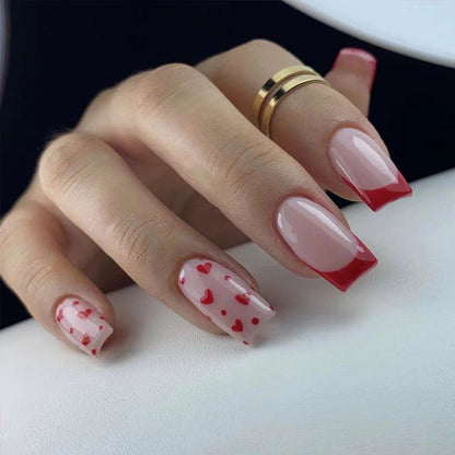 VALENTINE'S DAY PRESS ON NAILS 24PCS