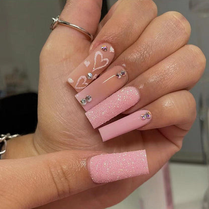 VALENTINE'S DAY PRESS ON NAILS 24PCS