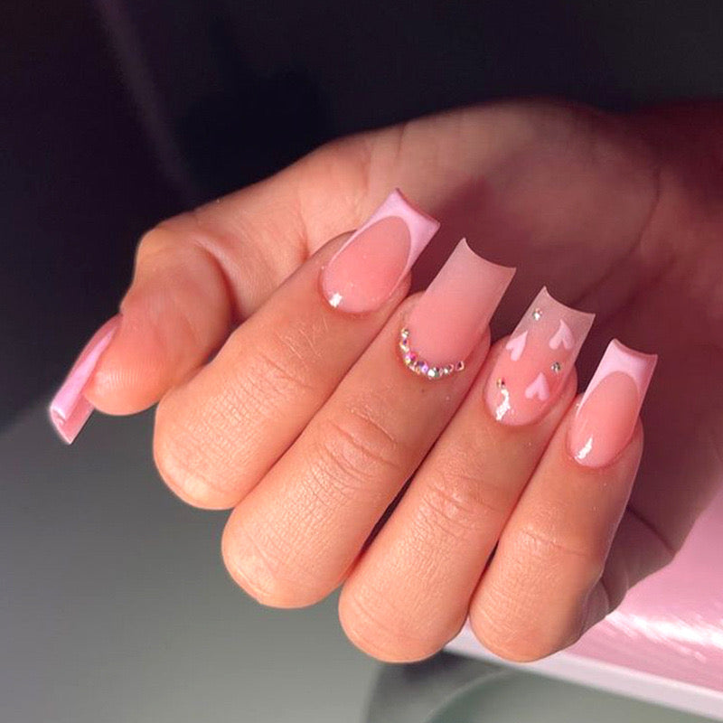 VALENTINE'S DAY PRESS ON NAILS 24PCS