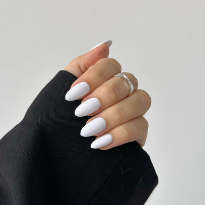 WHITE CRYSTAL - 28 PCS