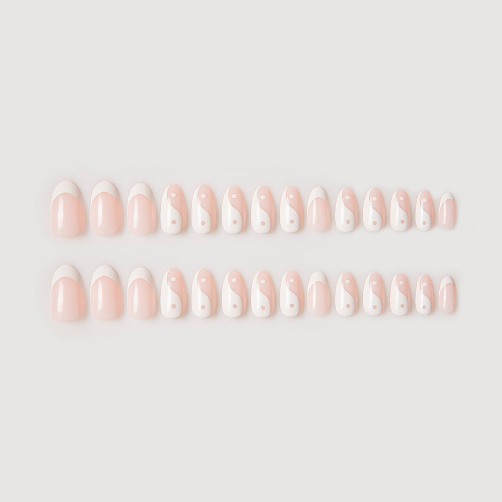 PINK YINGYANG - 28 PCS