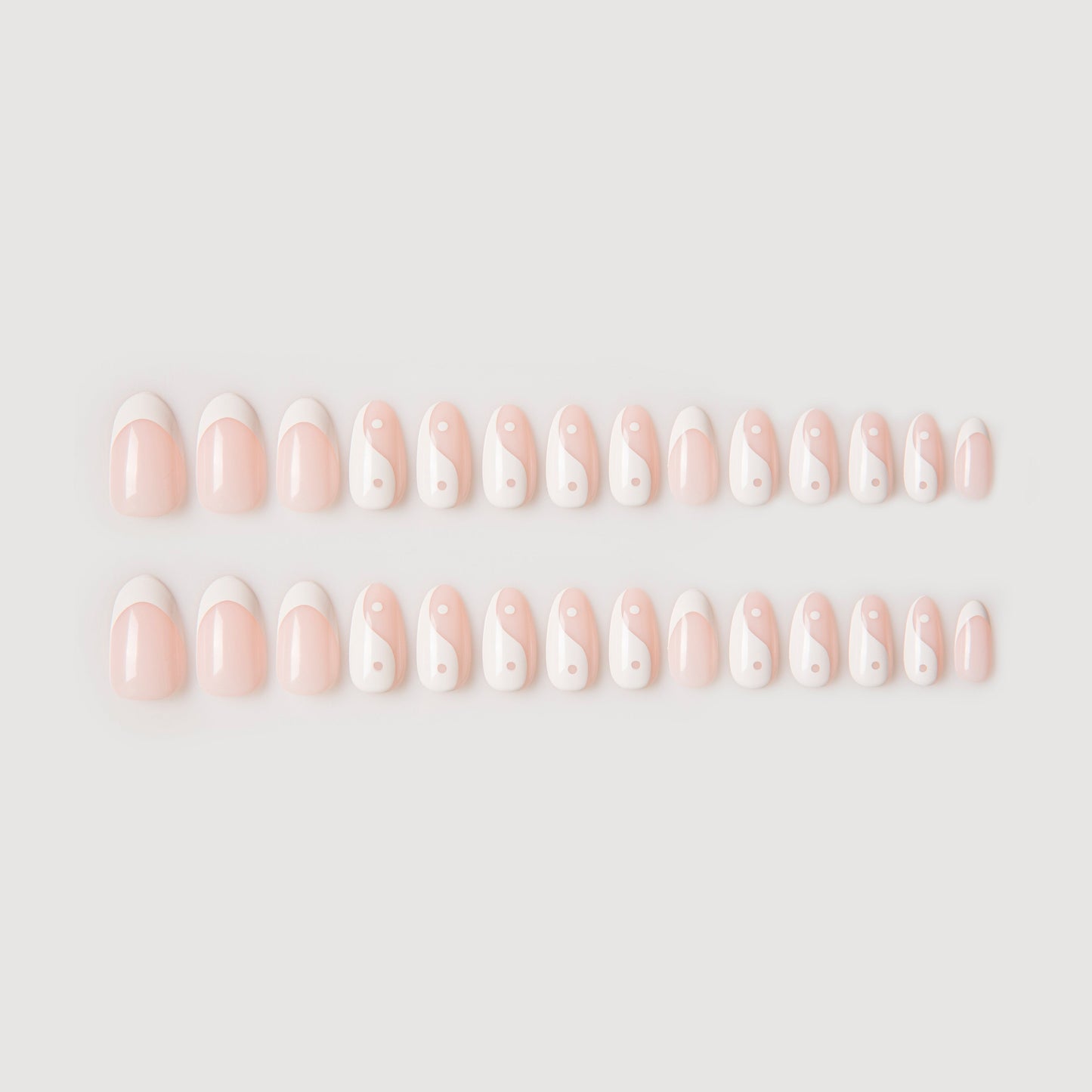 PINK YINGYANG - 28 PCS