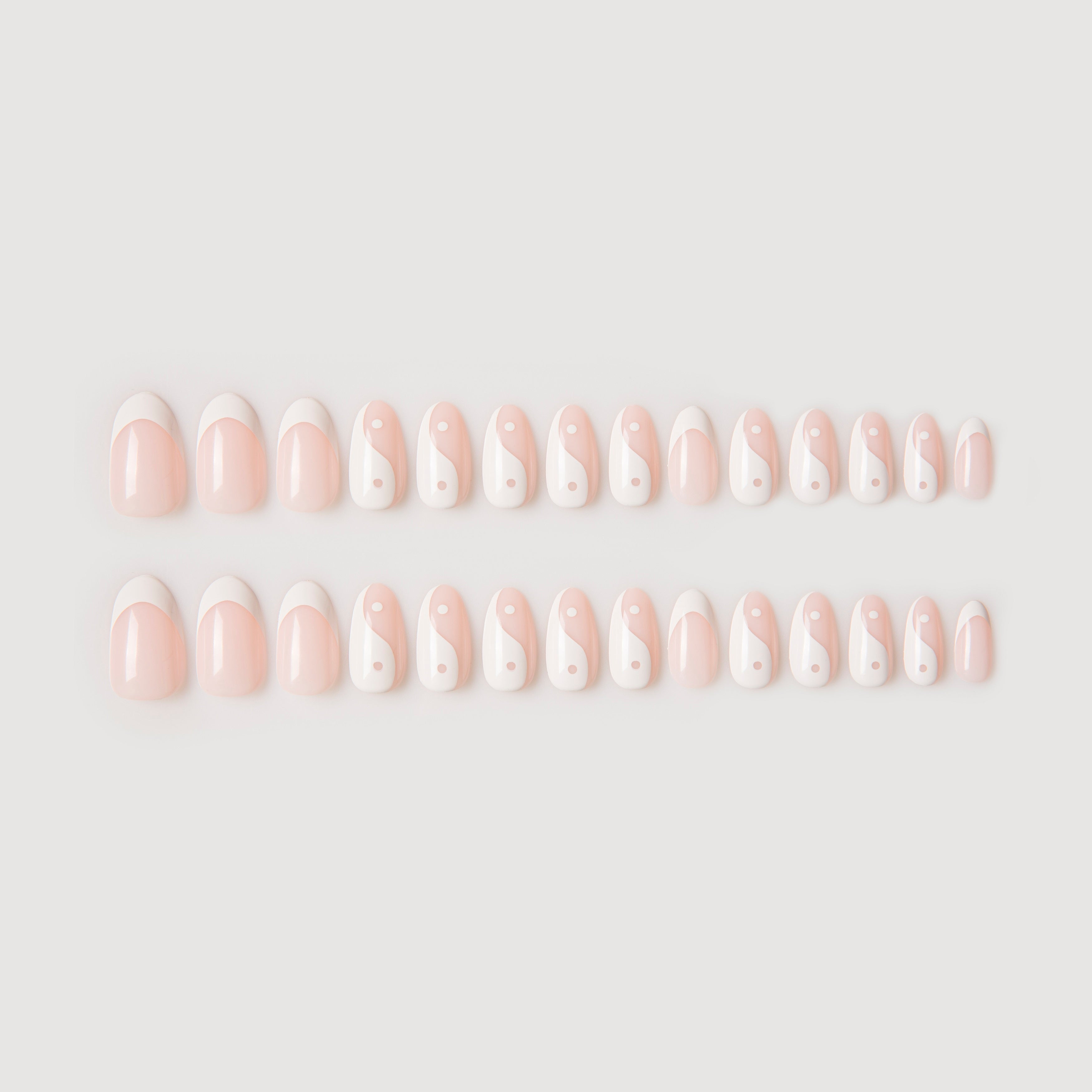 PINK YINGYANG - 28 PCS