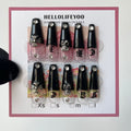 HOT BEAR-TEN PIECES OF HANDCRAFTED PRESS ON NAIL