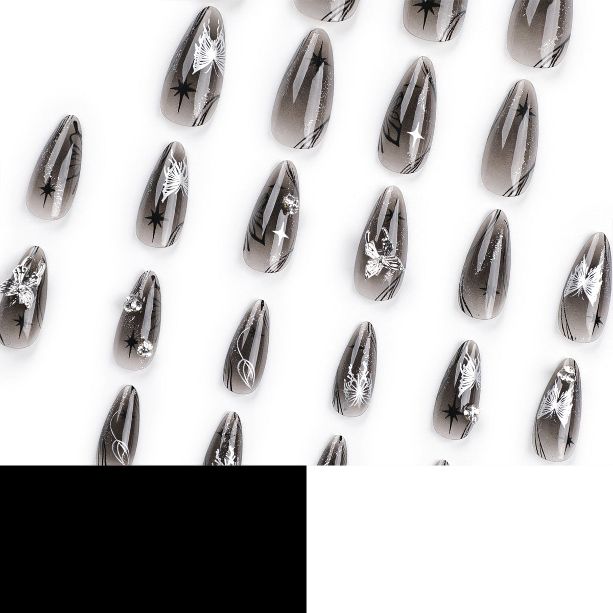 24PCS STILETTO PRESS ON NAILS