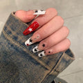 STAR-TEN PIECES OF HANDCRAFTED PRESS ON NAIL
