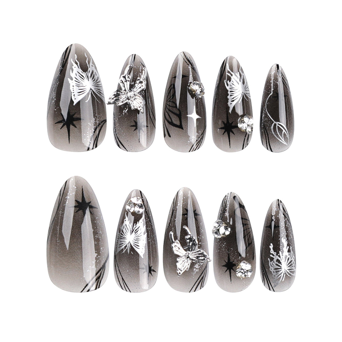 24PCS STILETTO PRESS ON NAILS