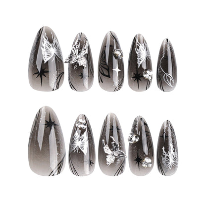 24PCS STILETTO PRESS ON NAILS