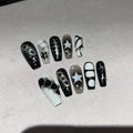 APOCALYPSE-TEN PIECES OF HANDCRAFTED PRESS ON NAIL