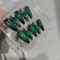 GRANDMOTHER-TEN PIECES OF HANDCRAFTED PRESS ON NAIL